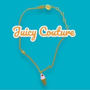 Juicy Couture Ice Cream Cone Necklace